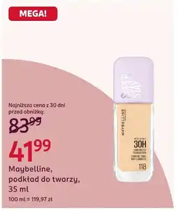 Rossmann Podkład do twarzy Maybelline oferta