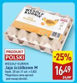 ALDI Jaja ściółkowe M Wesoły Kurnik oferta