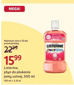 Rossmann Płyn do płukania jamy ustnej Listerine oferta