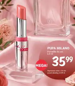 Rossmann Pomadka do ust PUPA MILANO oferta