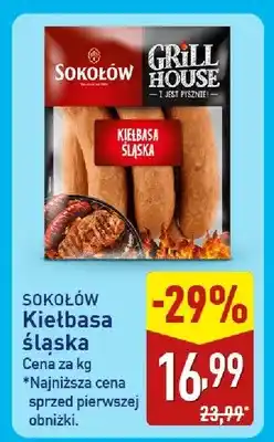 ALDI Kiełbasa śląska Sokołów Grill House oferta