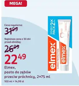 Rossmann Pasta do zębów Elmex oferta