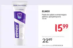 Rossmann Pasta do zębów wzmacniająca szkliwo specjalistyczna Elmex oferta
