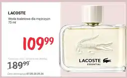 Rossmann Woda toaletowa dla mężczyzn LACOSTE Essential oferta