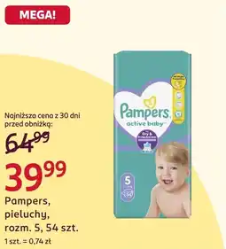 Rossmann Pieluchy Pampers oferta