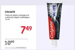 Rossmann Pasta do zębów wzbogacona o aktywny węgiel wybielająca Colgate oferta