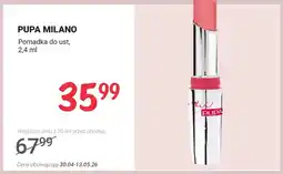 Rossmann Pomadka do ust PUPA MILANO oferta