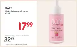 Rossmann Mleko do twarzy odżywcze FLUFF oferta