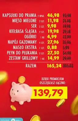 Biedronka Kapsułki do prania oferta