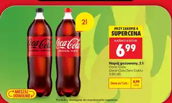 Biedronka Napój gazowany Coca-Cola Zero Cukru oferta