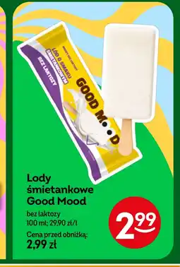 Żabka Lody bez laktozy Good Mood oferta