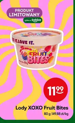Żabka Lody XOXO oferta