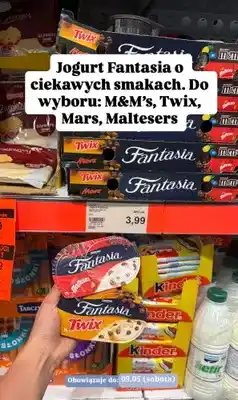 ALDI Jogurt Fantasia Danone Maltesers oferta