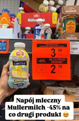 ALDI Napój mleczny Mullermilch oferta