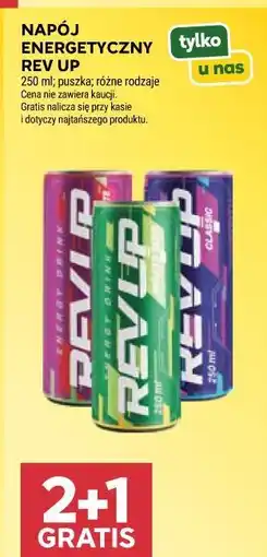 Stokrotka NAPÓJ ENERGETYCZNY REV UP oferta