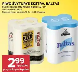 Stokrotka PIWO ŠVYTURYS EKSTRA, BALTAS oferta