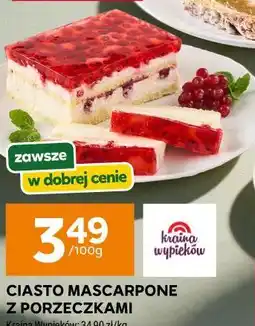 Stokrotka CIASTO MASCARPONE Z PORZECZKAMI oferta