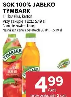 Stokrotka SOK 100% JABŁKO TYMBARK oferta