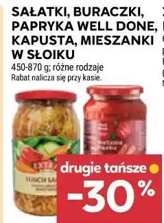 Stokrotka SAŁATKI, BURACZKI, PAPRYKA WELL DONE, KAPUSTA, MIESZANKI W SŁOIKU oferta