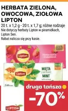 Stokrotka HERBATA ZIELONA, OWOCOWA, ZIOŁOWA LIPTON oferta