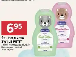 Stokrotka ŻEL DO MYCIA 3W1 LE PETIT oferta