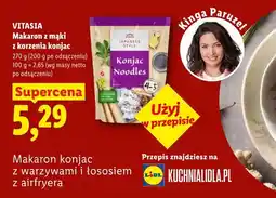 Lidl Makaron z mąki konjac oferta