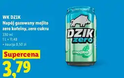Lidl Napój gazowany WK DZIK mojito zero kofeiny zero cukru oferta