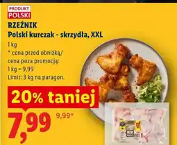Lidl Kurczak skrzydła XXL Polski Rzeźnik oferta