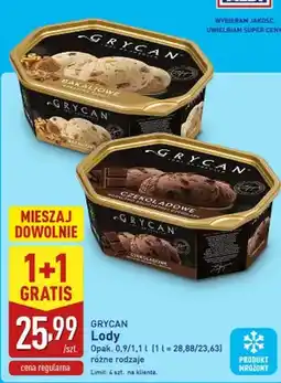 ALDI Lody Grycan czekoladowe oferta