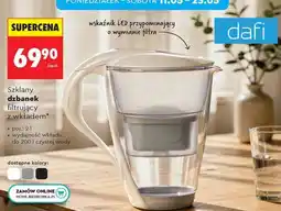 Biedronka Szklany dzbanek filtrujący z wkładem* dafi oferta