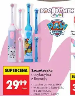 Biedronka Szczoteczka oscylacyjna z licencją oferta