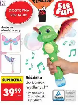 Biedronka Różdżka do baniek mydlanych ELE FUN oferta