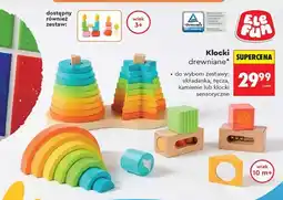Biedronka Klocki drewniane oferta