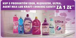 Biedronka Produkty Eden, Kłębuszek, Ultra, Agent Max lub Kraft oferta