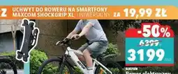 Biedronka MAXCOM Uchwyt do roweru na smartfony SHOCKGRIP XL, uniwersalny oferta