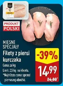 ALDI Filety z piersi kurczaka oferta