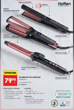 Biedronka Prostownica z jonizacją Hoffen 52W oferta