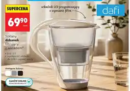 Biedronka Szklany dzbanek filtrujący Dafi z wkładem oferta