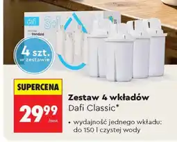 Biedronka Zestaw wkładów filtrujących Dafi Classic 4-pak oferta