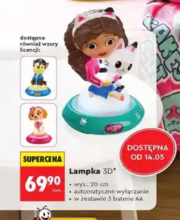 Biedronka Lampka 3D wys.: 20cm oferta