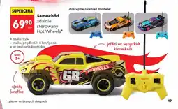 Biedronka Samochód zdalnie sterowany Hot Wheels skala 1:24 z kontrolerem oferta