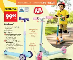 Biedronka Hulajnoga dwukołowa Ele Fun oferta