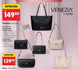 Biedronka Torebka damska listonoszka Venezia skóra naturalna 19x14cm oferta