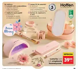 Biedronka Lusterko LED z pojemnikiem Hoffen oferta