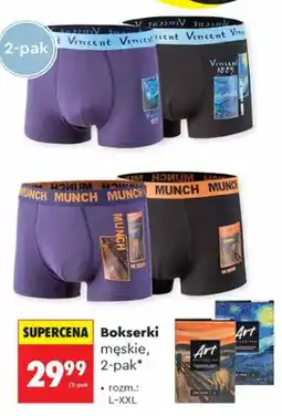 Biedronka Bokserki męskie 2-pak oferta