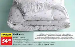 Biedronka Kołdra Mia SMUKEE 155x200cm oferta