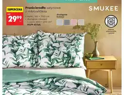 Biedronka Prześcieradło satynowe z mikrowłókna SMUKEE 160x200cm oferta