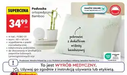 Biedronka Poduszka ortopedyczna Bamboo 60x40cm oferta