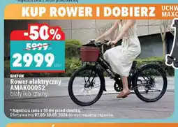 Biedronka Rower elektryczny BIKFUN AMAK00052 biały oferta