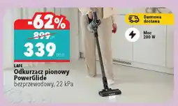 Biedronka Odkurzacz pionowy LAFE PowerGlide bezprzewodowy 22 kPa oferta